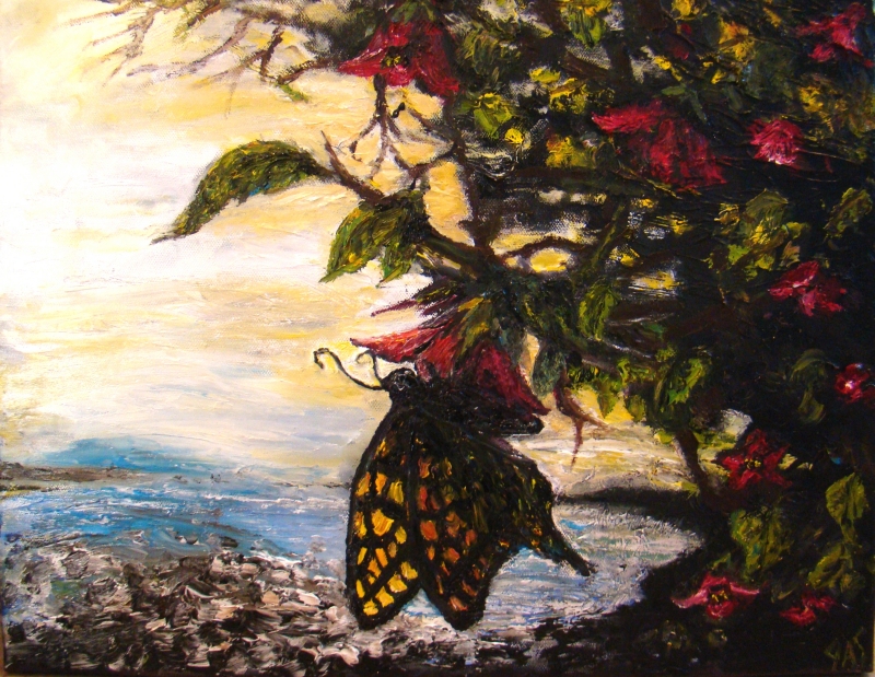 Butterfly Effect 1  painting