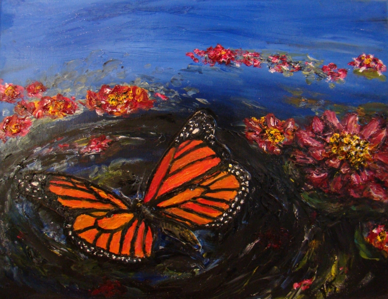 Butterfly Effect 2 painting