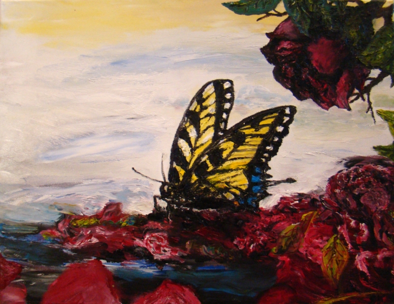 Butterfly Effect 3  painting