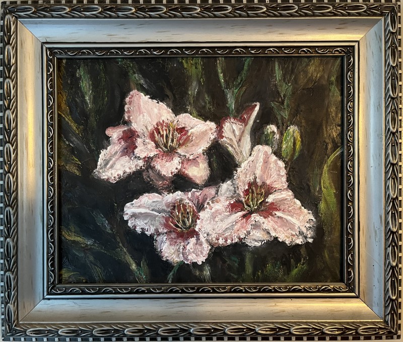Lilies  painting