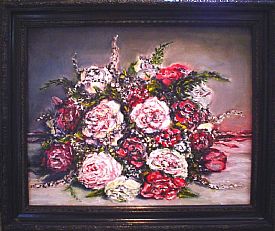 The Fallen Bouquet painting